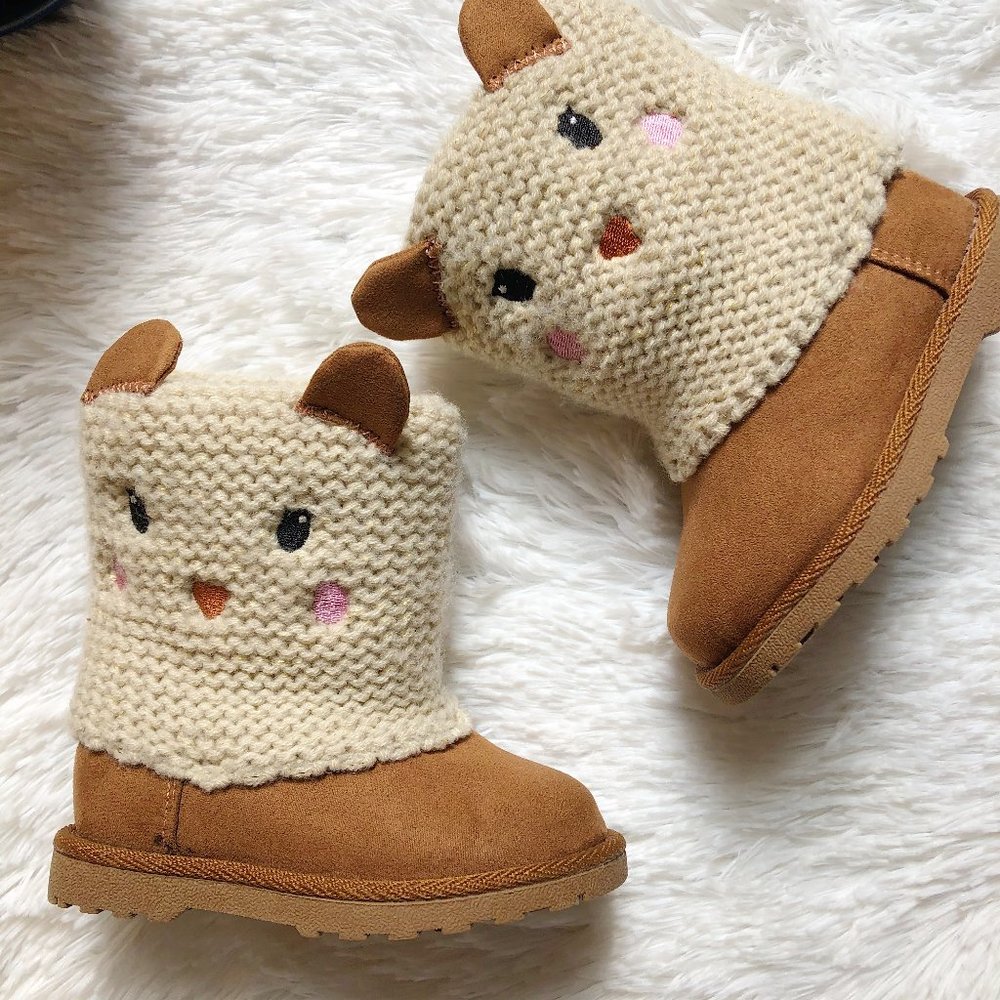 Teddie Boots For Toddler Girl | Olive & Edie